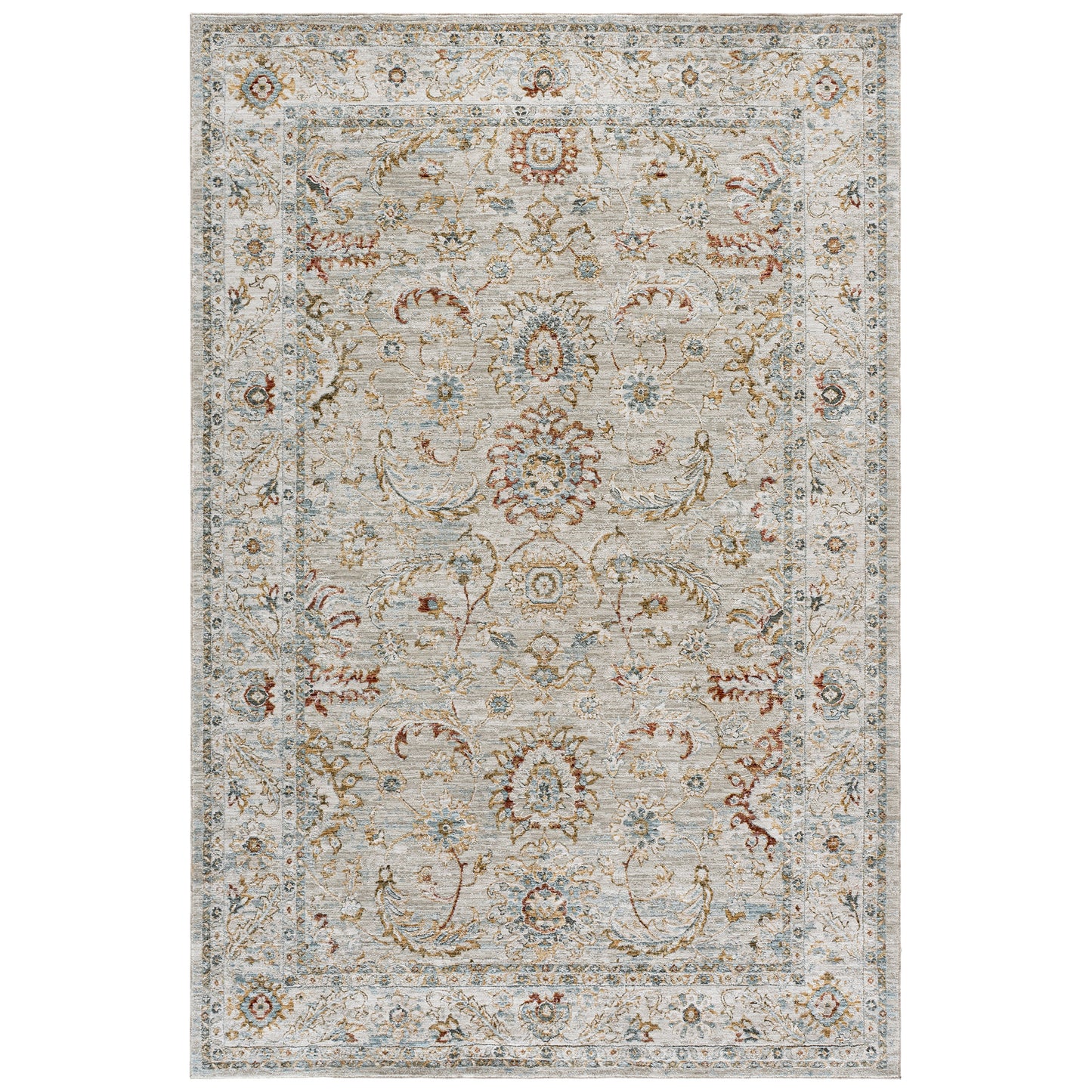 Safavieh Hamilton Area Rug, Gray Gold, 6’ x 9’