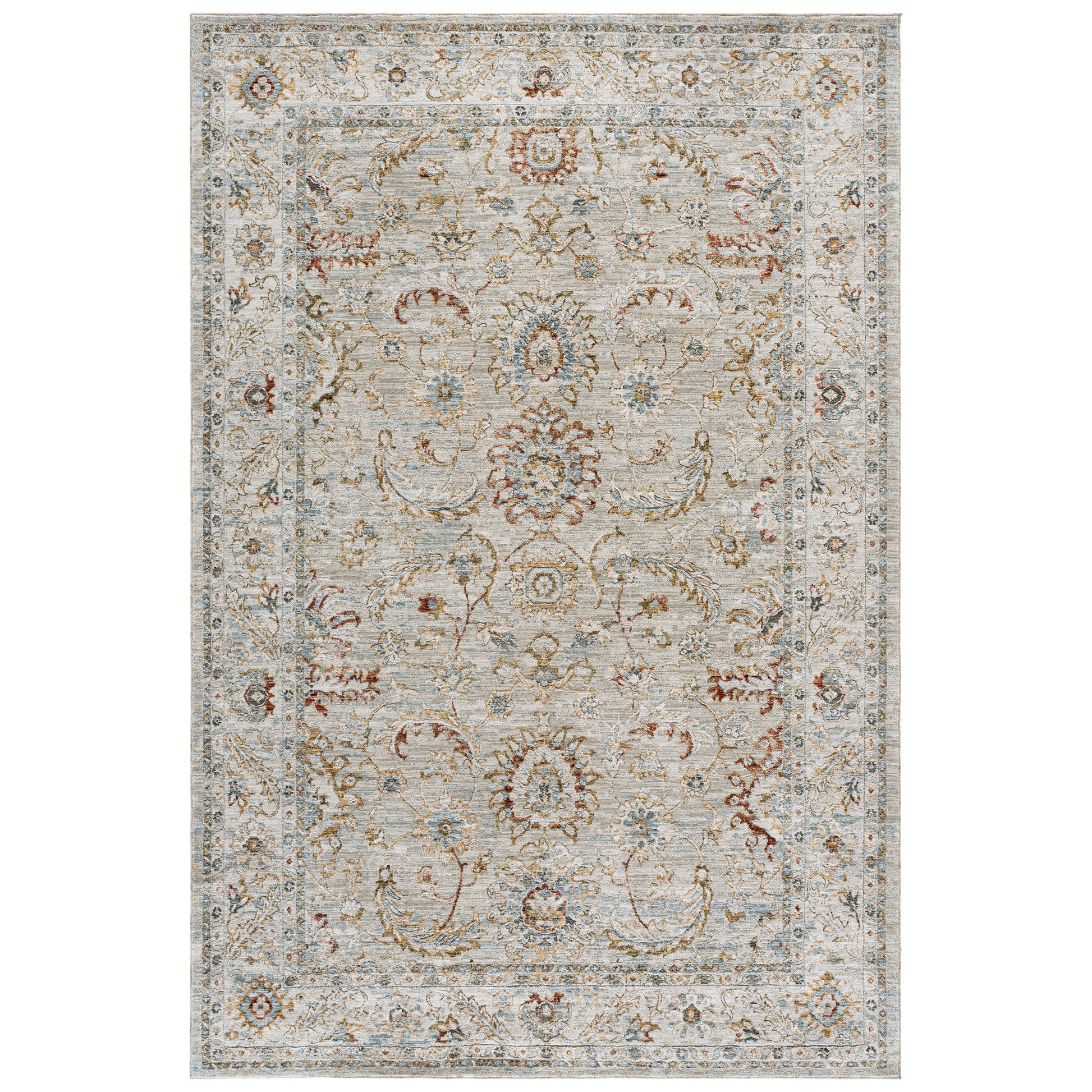 Safavieh Hamilton Area Rug, Gray Gold, 6’ x 9’