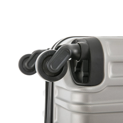 InUSA Vasty 28" Hardside Lightweight Luggage with Spinner Wheels, Handle, and Trolley, Gray