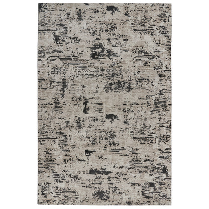 Solaris Area Rug, Argent Charcoal, 8’8” x 13’