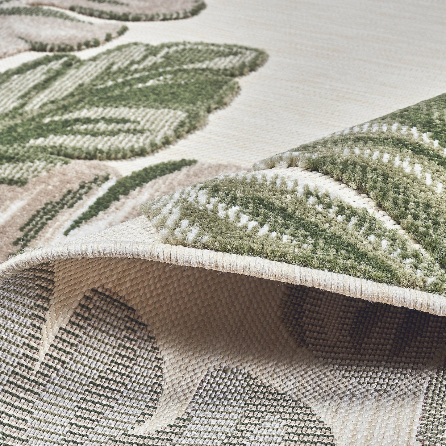 Laguna Indoor/Outdoor Area Rug, Molokai Ivory, 7’10” x 10’