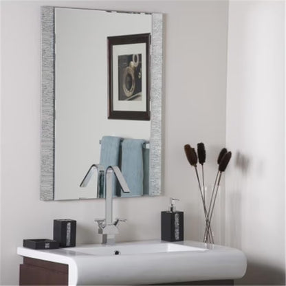 Decor Wonderland SSM5039 Frameless Molten Wall Mirror