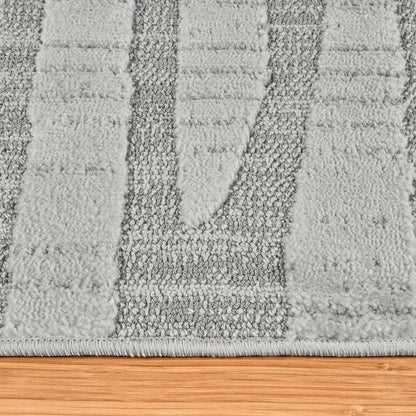 Illume Area Rug Collection, Abusir Gray