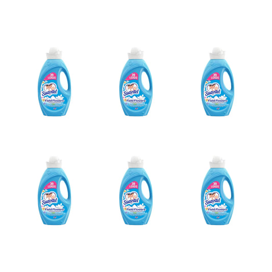 Suavitel Field Flowers 45.9 fl oz - 6 Pack (45.9 fl oz x 6)