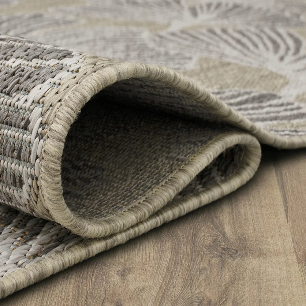 Mohawk Home Jade Butterfly Outdoor Area Rug, Beige, 5' 3" x 7' 6"