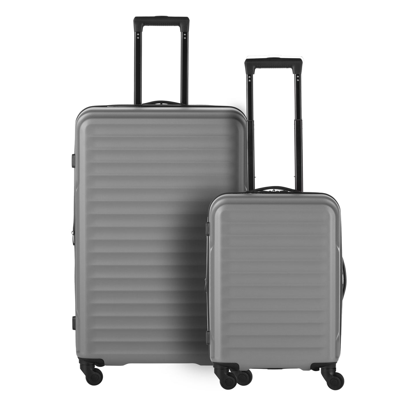 Protege 20 and 28 inch Hardside ABS Upright Luggage with 100% ABS Soothing Grey