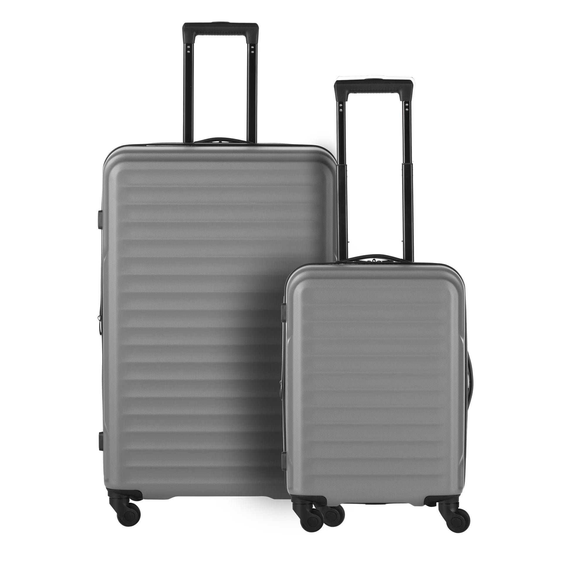 Protege 20 and 28 inch Hardside ABS Upright Luggage with 100% ABS Soothing Grey