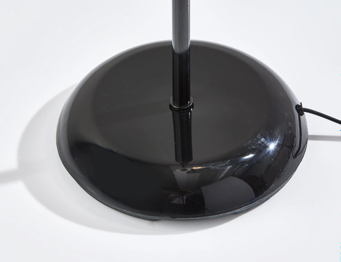 Mainstays 71" Floor Lamp, Black Plastic , Modern Styling for Young Adult Dorm or Adult Home Office.