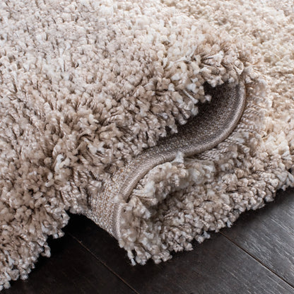 SAFAVIEH Hudson Shag Jacinda Abstract Area Rug, Ivory/Beige, 5'3" x 7'6"