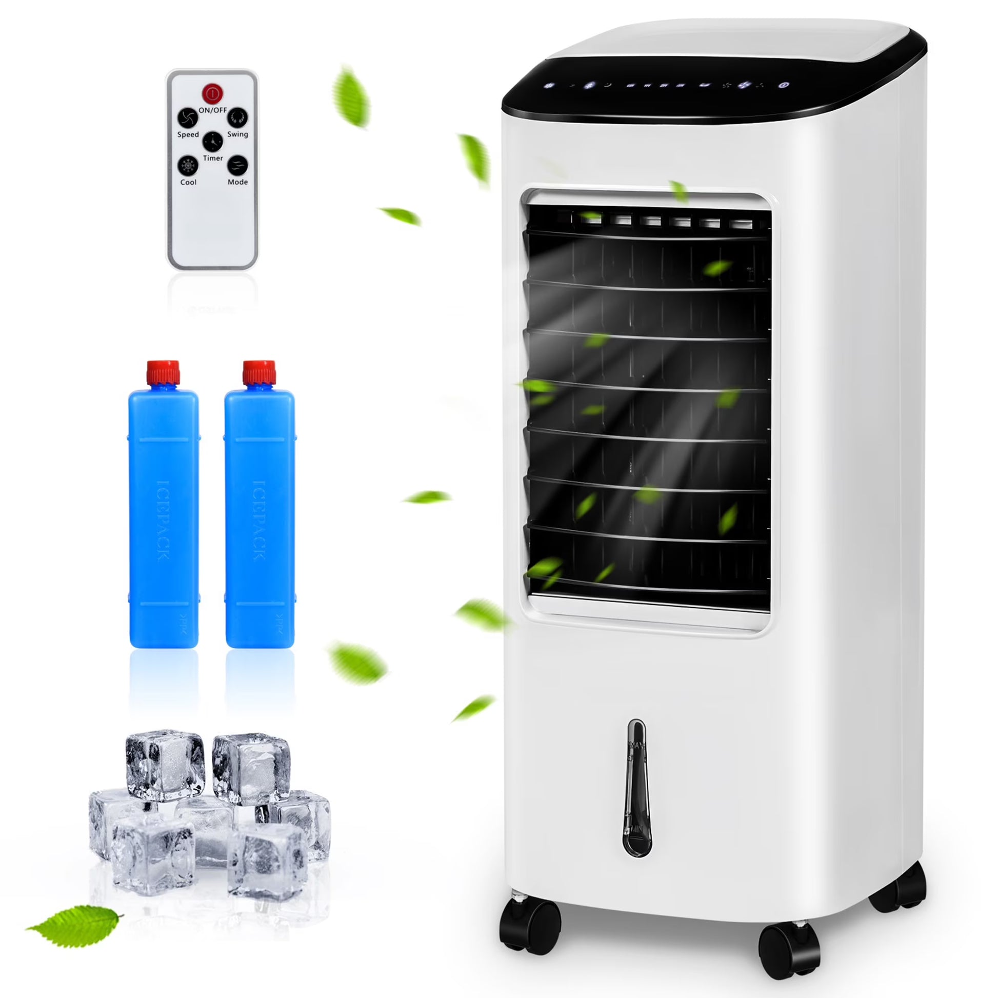 Gymax 3-in-1 Evaporative Air Cooler Fan w/Remote Control 7.5h Timer Home Office