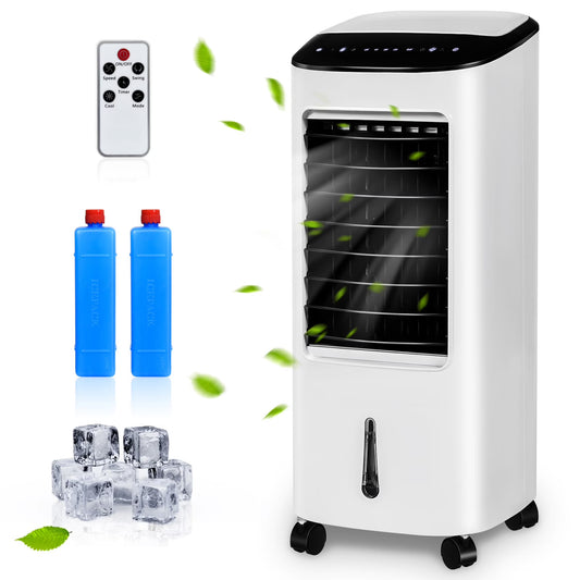 Gymax 3-in-1 Evaporative Air Cooler Fan w/Remote Control 7.5h Timer Home Office