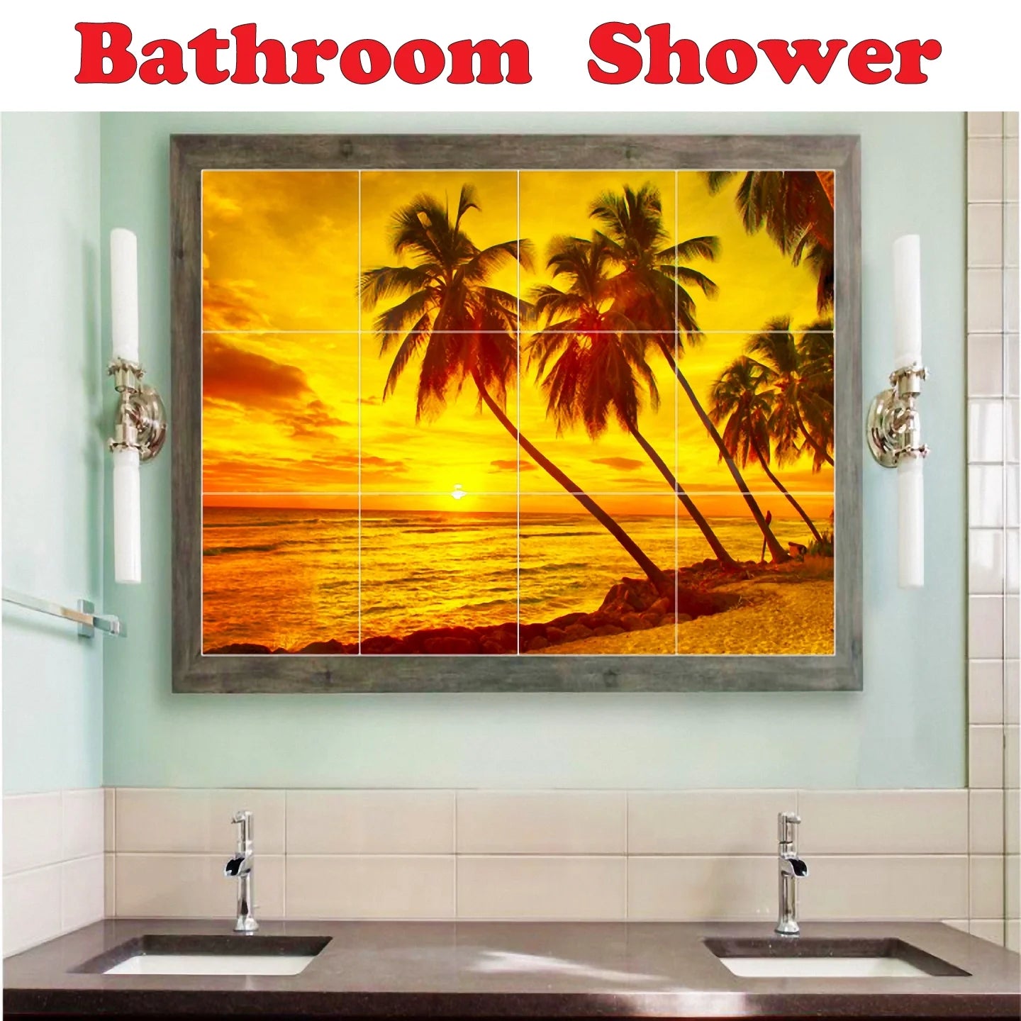 Ceramic Tile Mural-Henri Fantin-Latour Flowers Shower Tile Mural 7. 17" w x 21.25" h using (20) 4.25 x 4.25 ceramic tiles
