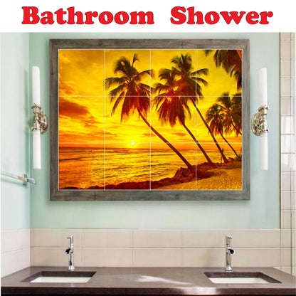 Ceramic Tile Mural-Henri Fantin-Latour Flowers Shower Tile Mural 7. 17" w x 21.25" h using (20) 4.25 x 4.25 ceramic tiles