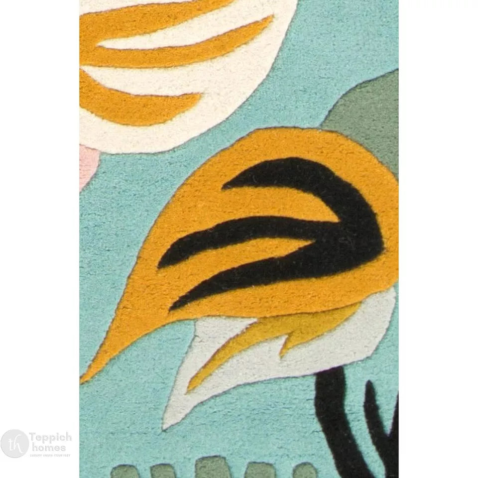 Bed, Living, Kids, room Rug, 5x8, 6x9, 7x10, Hand tufted carpet, Pastel Green area rug