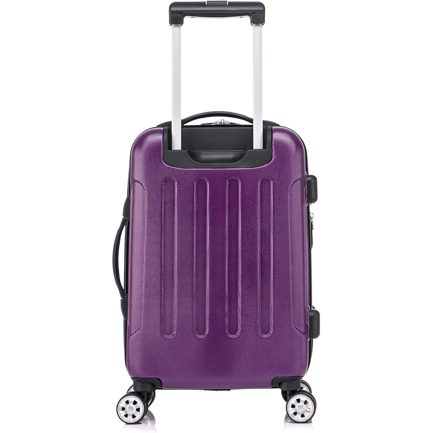 ROCKLAND London Hardside Spinner Wheel Luggage, Carry-On 20-Inch and Tote 14-Inch