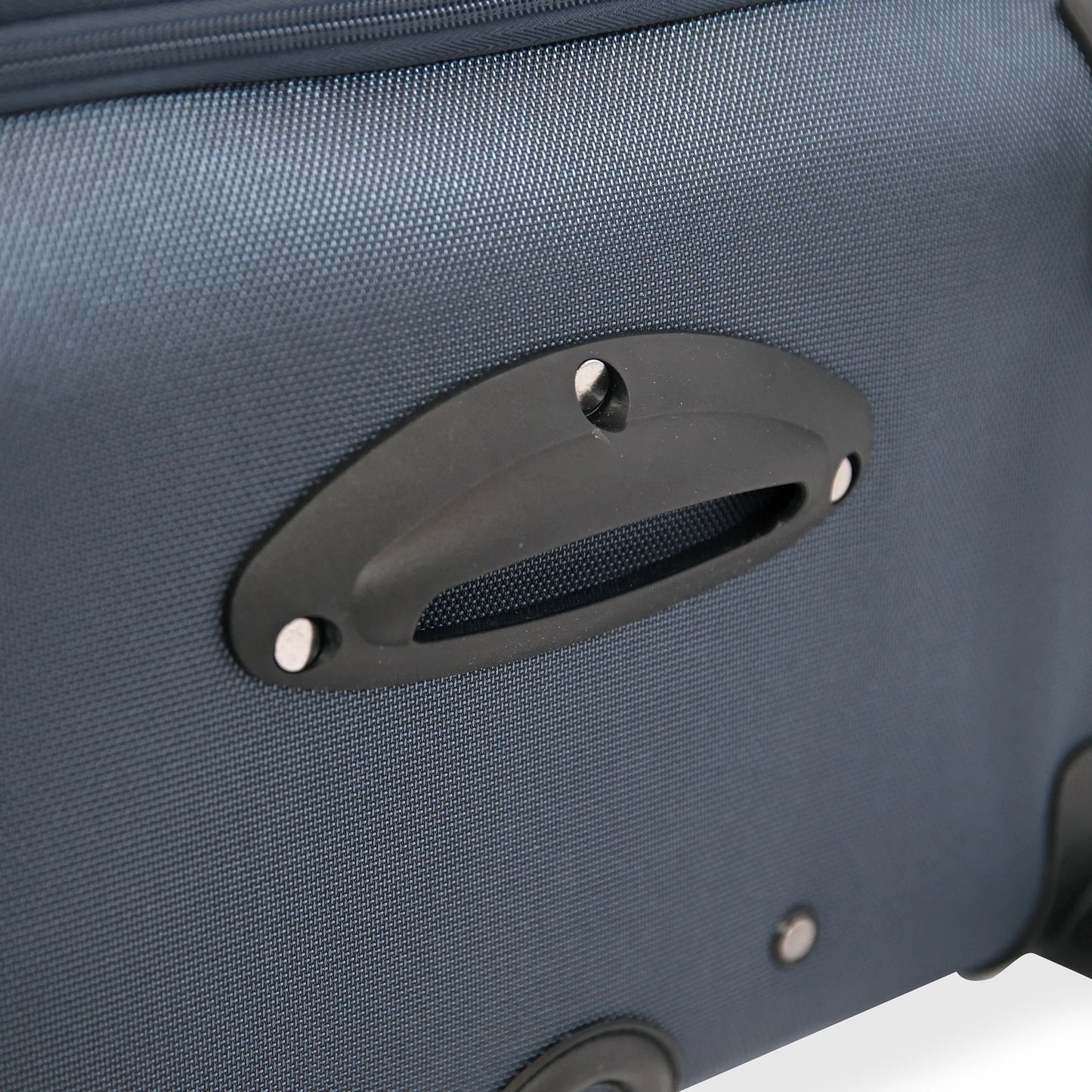Brookstone Harbour 22" Softside Carry-on Spinner Luggage - Dark Charcoal