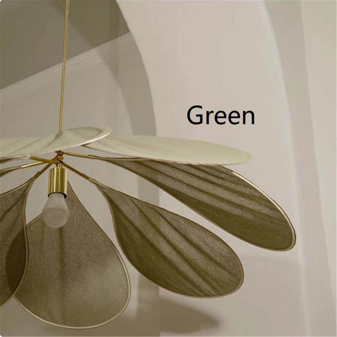 Arturesthome Dining Room Pendant Light, Nordic Modern Light Fixture, Modern Home Ceiling Light, Living Room Boho Flower Hanging Lamp, Bedroom Chandelier