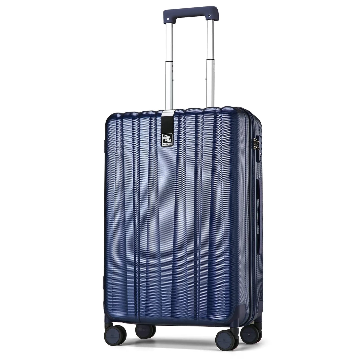 Hanke 28in Adult Hardside Checked Luggage, Ivory White