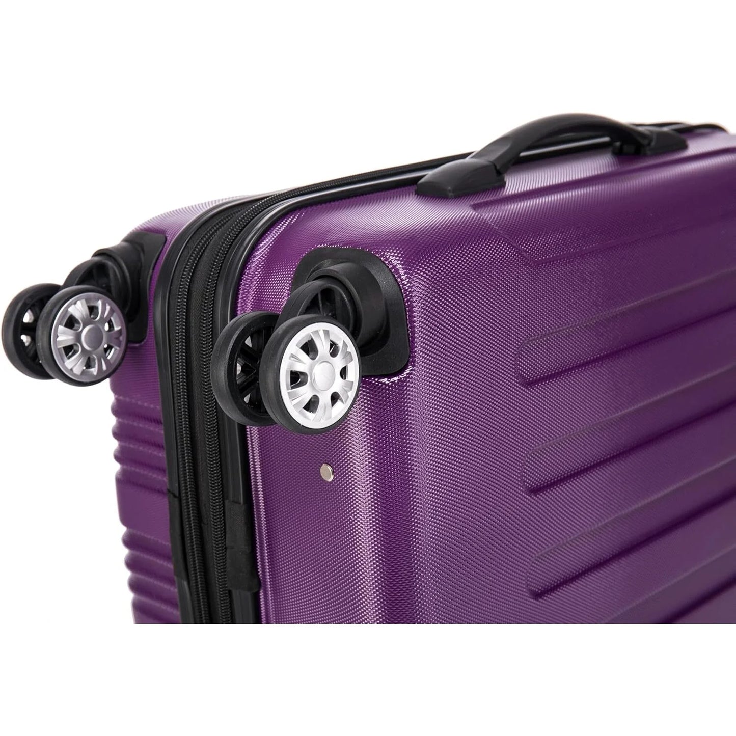 ROCKLAND London Hardside Spinner Wheel Luggage, Carry-On 20-Inch and Tote 14-Inch