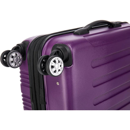 ROCKLAND London Hardside Spinner Wheel Luggage, Carry-On 20-Inch and Tote 14-Inch