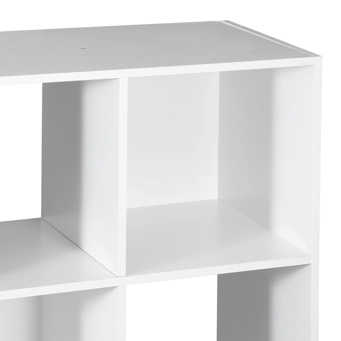 ZENSTYLE 12 Cubes Storage Shelves Organizer Bookshelf Display Cabinet for Home Office White
