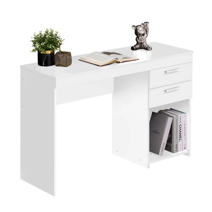 Techni Mobili Home Office Computer Desk with Storage, Espresso