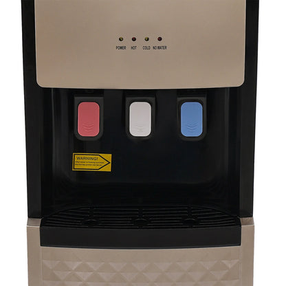 Bottom Loading Water Cooler Dispenser, 500W Floor Standing Hot & Cold Water for Home Office