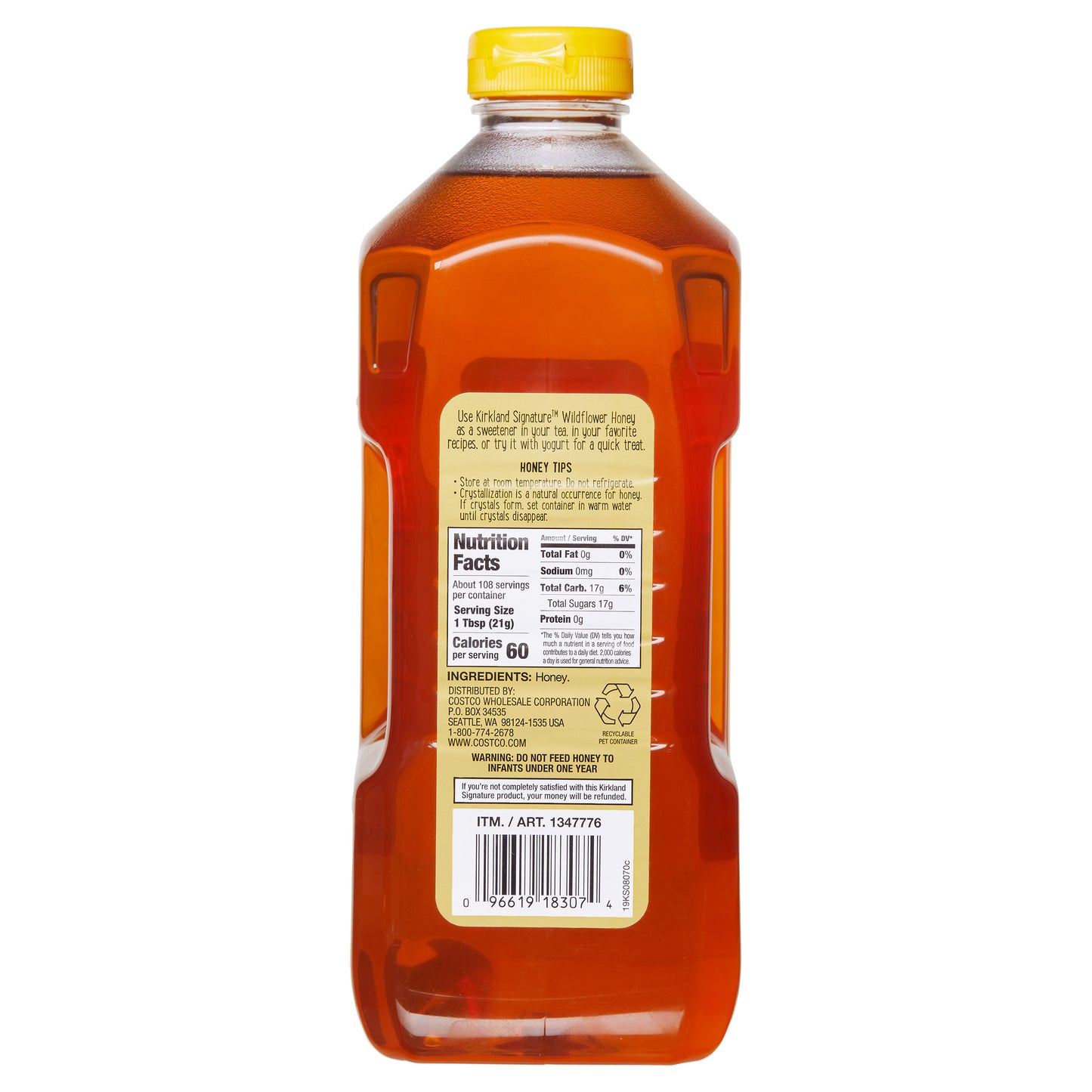 Kirkland Signature Wild Flower Honey, 5 lbs