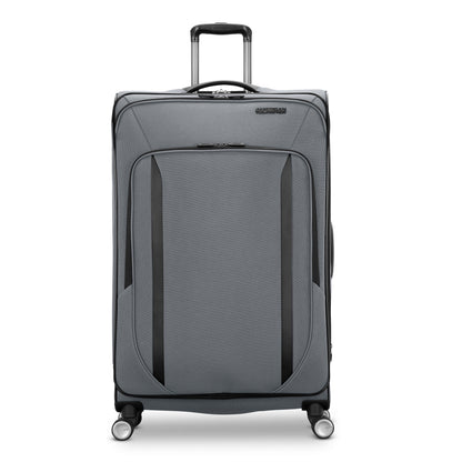 American Tourister Dash XLT Softside Carry On Luggage with Spinner Wheels Single Piece - Black