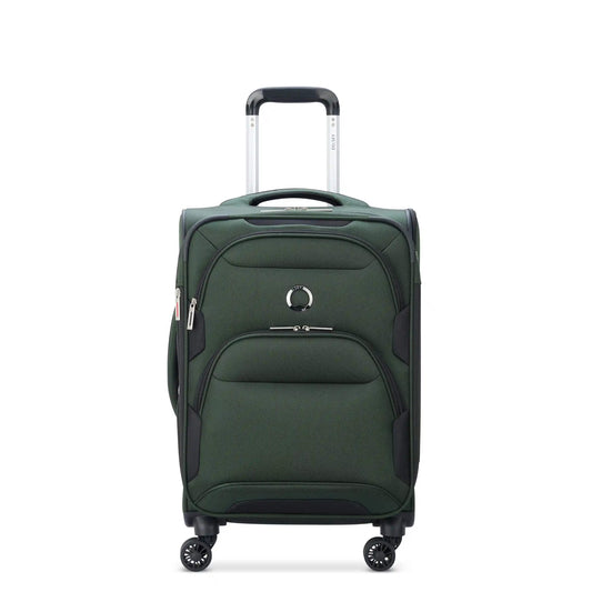 DELSEY PARIS Sky Max 2.0 21" Softside Spinner Carry-On Luggage, Green