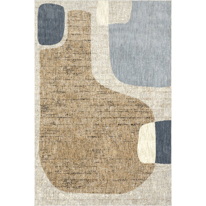 nuLOOM Ryanna Mid-Century Modern Abstract Area Rug, 2' 7" x 8', Runner, Ryanna Multicolor