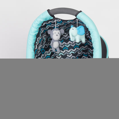 Baby Trend Resort Elite Nursery Center Playard with Bassinet and Travel Bag. Laguna Blue