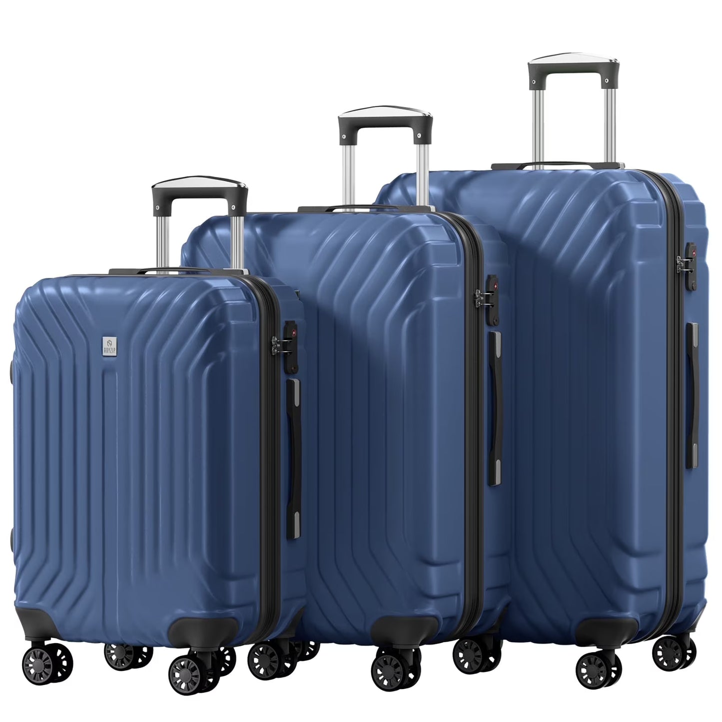 Luggage Expandable Hardside,PC ABS Lightweight Checked Suitecase with Spinner Wheels,TSA Lock,28 inch Pink