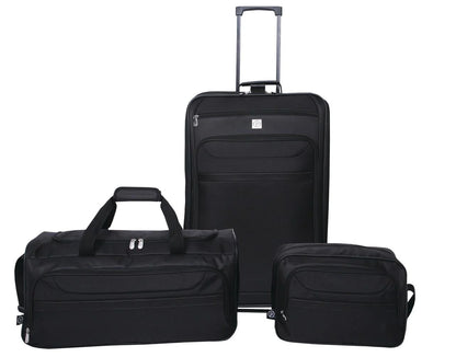Protege 3 Piece Luggage Set, 24" Check Bag, 22" Duffel, and Tote