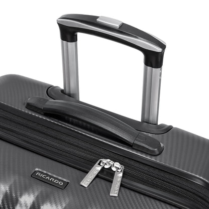 Ricardo Beverly Hills Anchor Bay Hardside 29" Expandable Checked Spinner Luggage, Charcoal