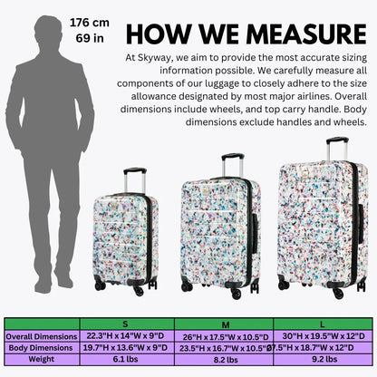 Skyway Luggage Epic 2.0 24" Hardside 8-Wheel Medium Check-In Spinner