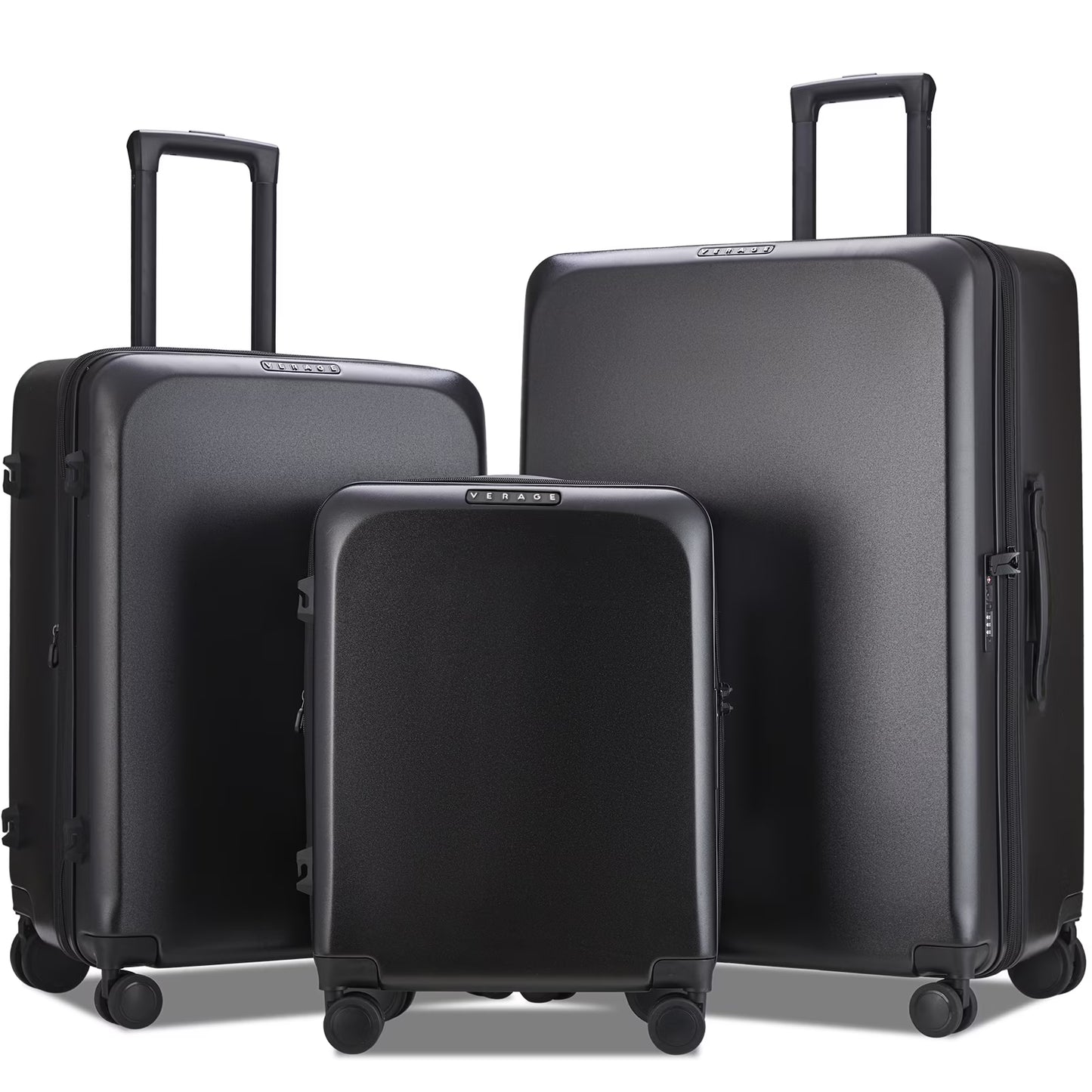 VERAGE Freeland Carry On Luggage with X-Large Spinner Wheels, Expandable Hardside Travel Suitcase, TSA Approved (20-Inch, Yellow)