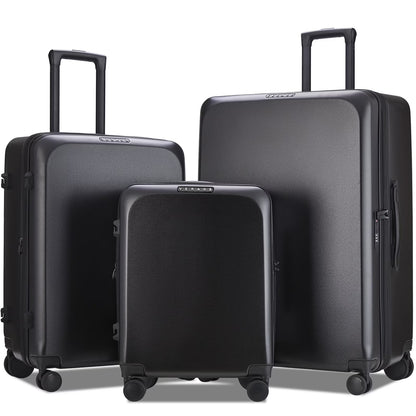 VERAGE Freeland Carry On Luggage with X-Large Spinner Wheels, Expandable Hardside Travel Suitcase, TSA Approved (20-Inch, Yellow)