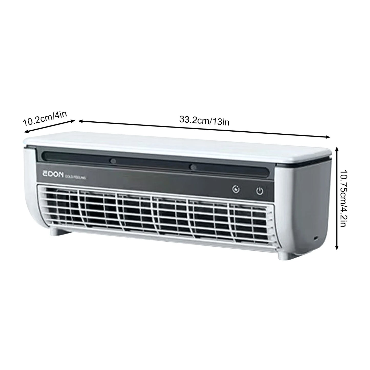 FYHALE 5,000 BTU Wall Mounted Air Conditioner with Remote Control, Digital Display, Cool up to 150 Sq. Ft., Perfect for Small Bedroom, Living Room, Home Office, White