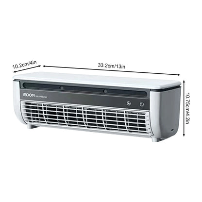 FYHALE 5,000 BTU Wall Mounted Air Conditioner with Remote Control, Digital Display, Cool up to 150 Sq. Ft., Perfect for Small Bedroom, Living Room, Home Office, White