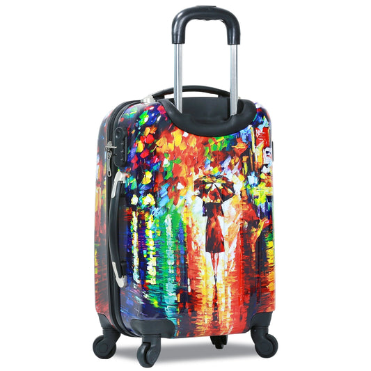 Dejuno Parisian Nights Hardside 3-PC Spinner Luggage Set