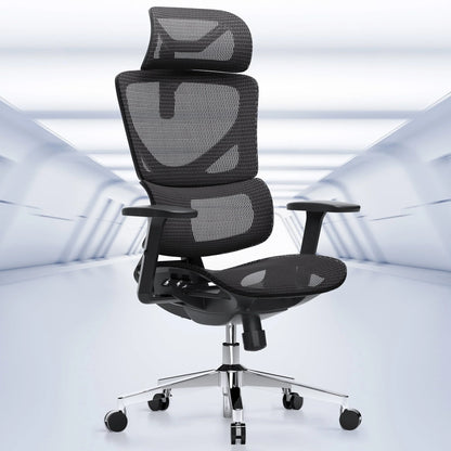 Ergonomic Mesh Home Office Chair, High Back with Lumbar Support-Seat Depth Adjustable Computer Task Chair with Wire Control, 350lb weight capacity