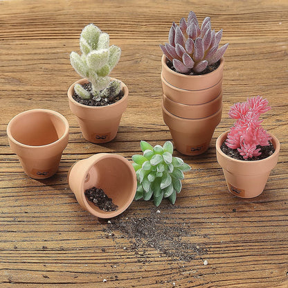 Mr. Pen- Mini Terracotta Clay Pots, 1.7", 8 pcs, Clay Pots for Plants
