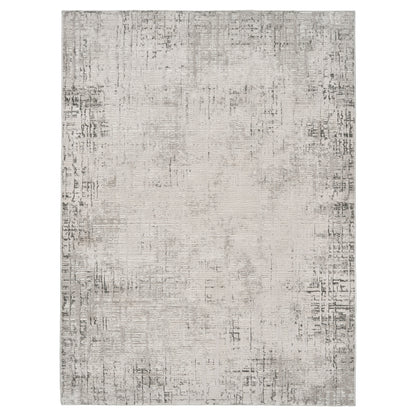 Divina Area Rug, Aloma Cream & Gray, 5’3” x 7’