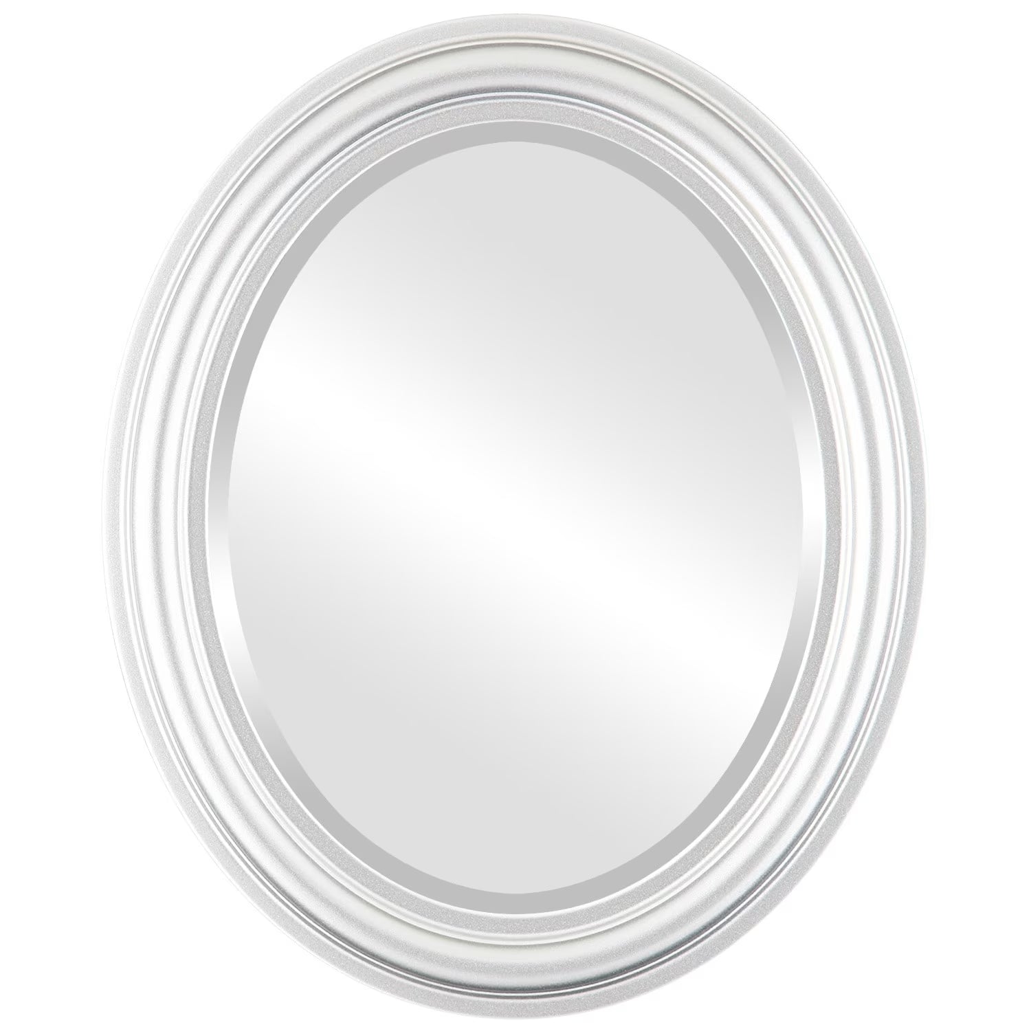 OVALCREST Oval Beveled Wall Mirror for Home Decor - Philadelphia Style