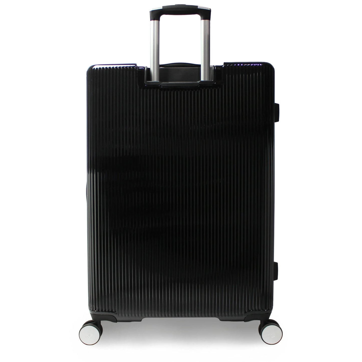World Traveler Dejuno Monarch 30-Inch Polycarbonate Spinner Luggage - Black