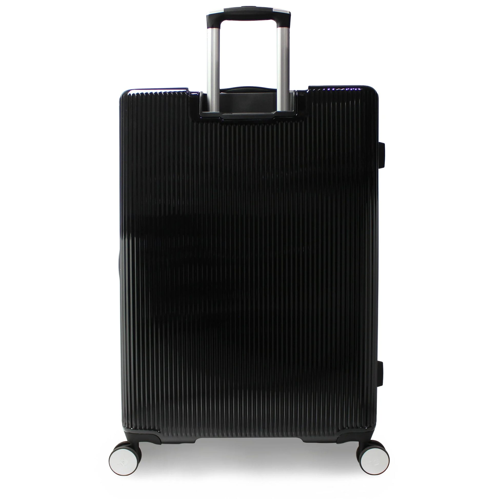 World Traveler Dejuno Monarch 30-Inch Polycarbonate Spinner Luggage - Black