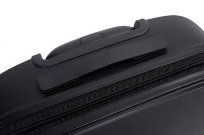 3 Pieces Luggage Set (20/24/28), Expandable PP Lightweight Hardshell Durable Suitcase with 4 Double 360 Degrees Mute Spinner Wheels and TSA Lock for Men Women, Black