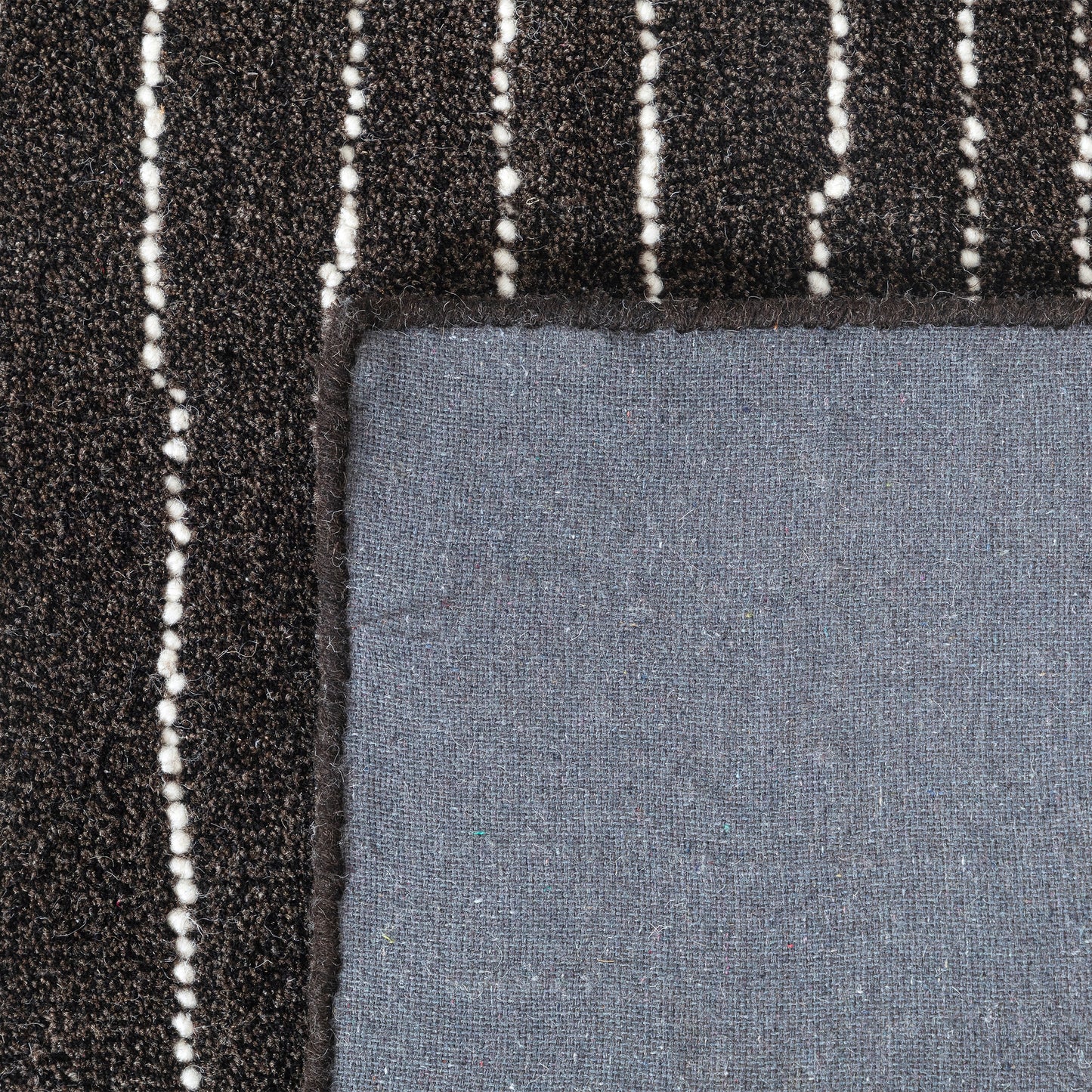 Obeetee Nomad Wool Area Rug Collection, Nina Charcoal