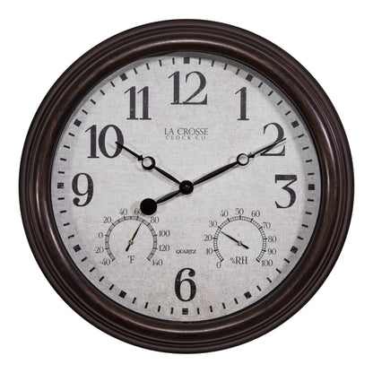 La Crosse Technology 2.05" Traditional Wall Clock